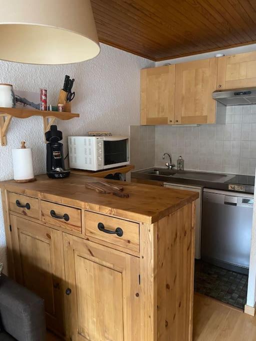 Grand Studio De 36M2 Avec Alcove, Situe Au Centre. Apartment Les Deux Alpes Exterior photo